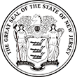 New Jersey State Stamp