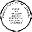 Virginia Certified Residential Real Estate Appraiser